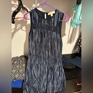 Michael Kors Blue Sleeveless Dress- Size 4